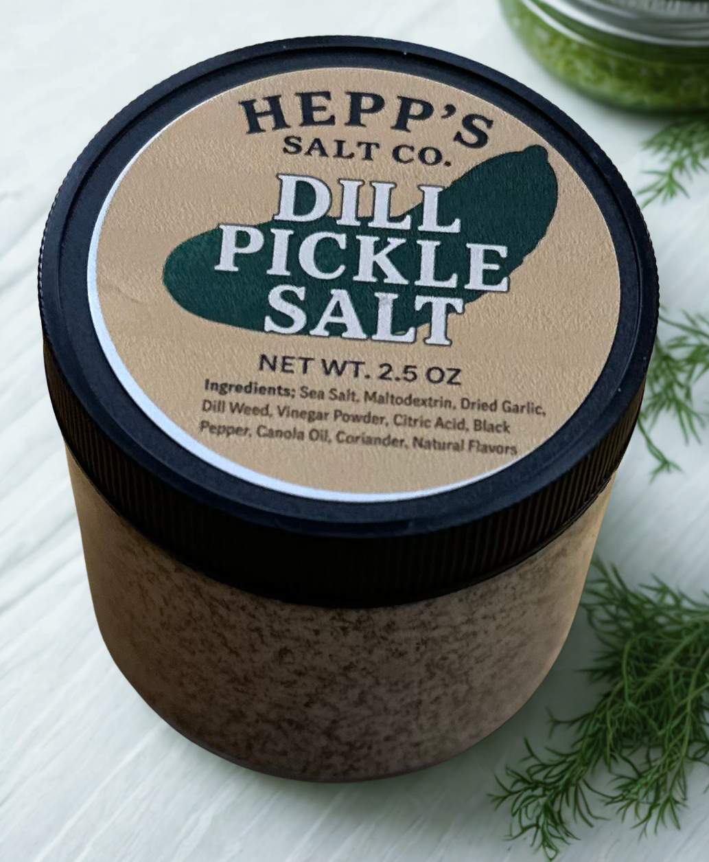 Dill Pickle Sea Salt - HEPPS SALT CO.