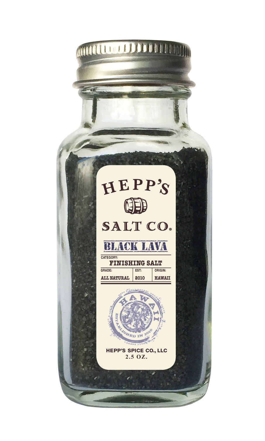 Black Lava Sea Salt - HEPPS SALT CO.