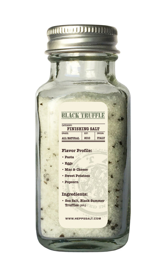 Black Truffle Sea Salt - HEPPS SALT CO.