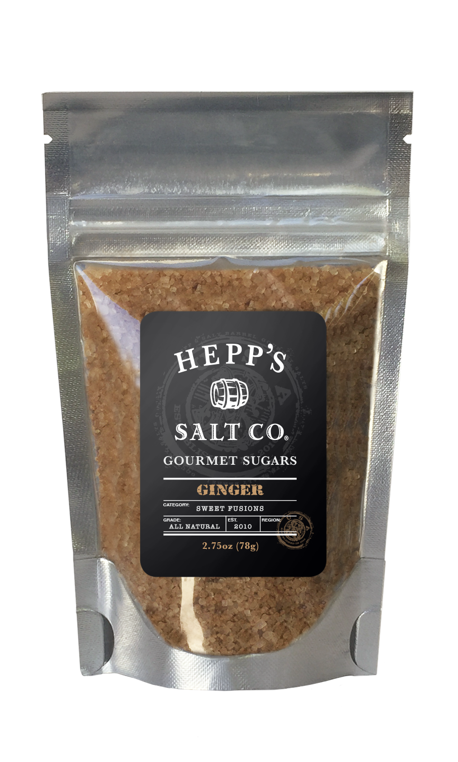Ginger Cane Sugar - HEPPS SALT CO.