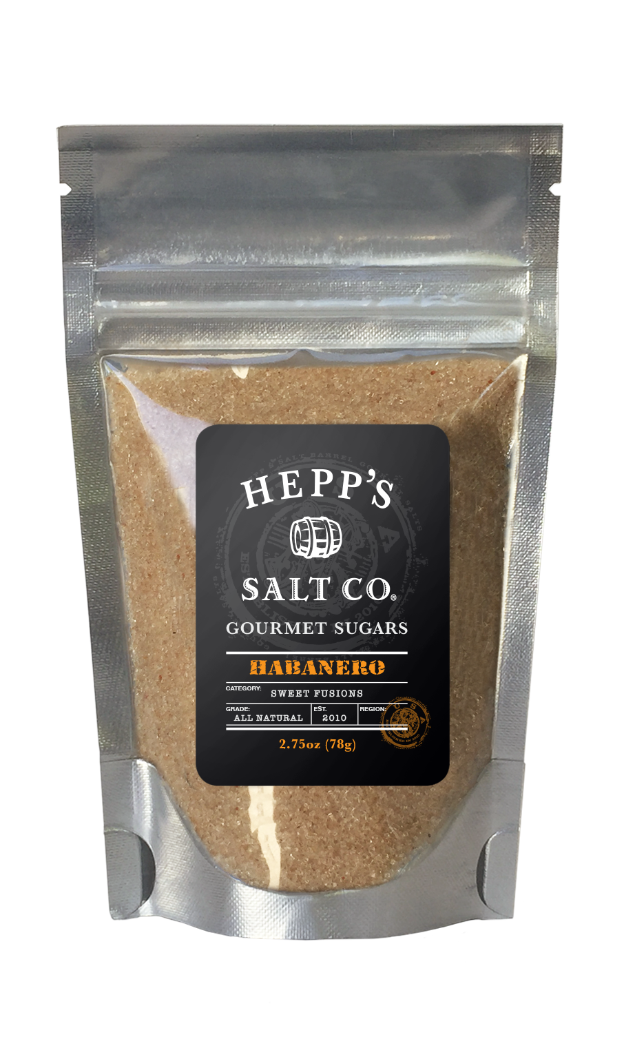 Habanero Cane Sugar - HEPPS SALT CO.