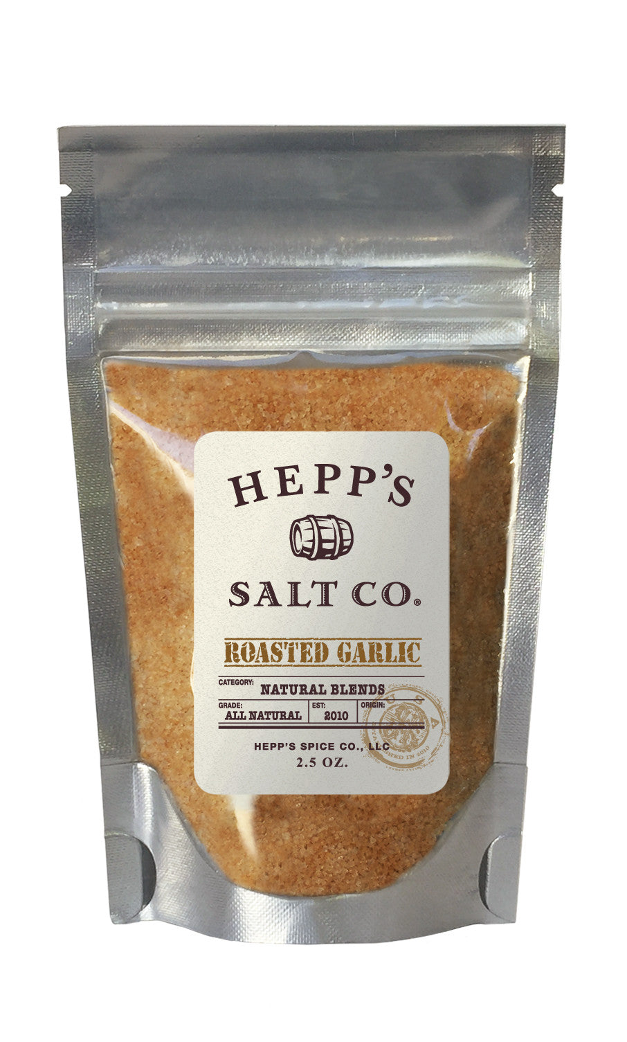 Roasted Garlic Sea Salt - HEPPS SALT CO.