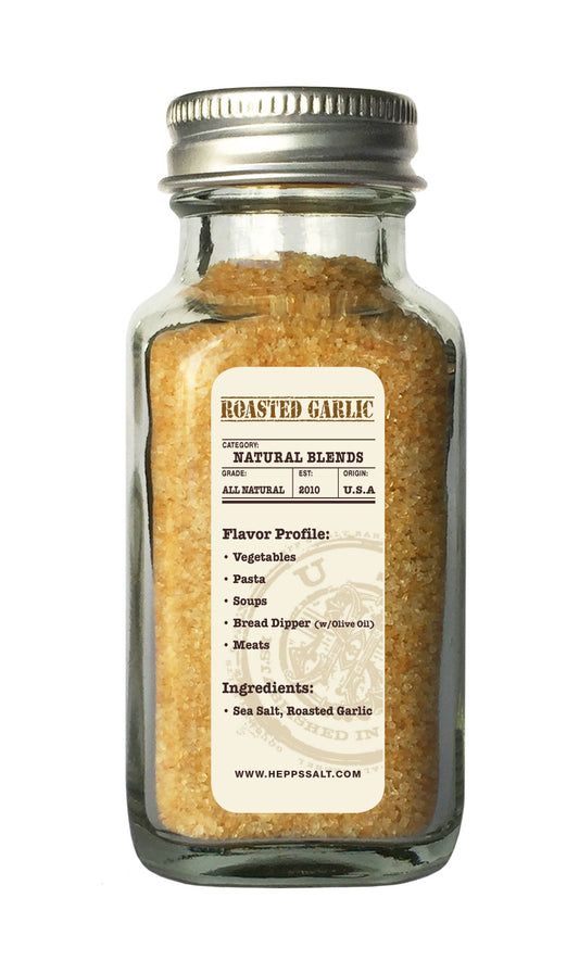 Roasted Garlic Sea Salt - HEPPS SALT CO.