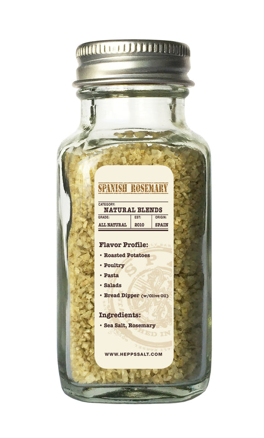 Spanish Rosemary Sea Salt - HEPPS SALT CO.