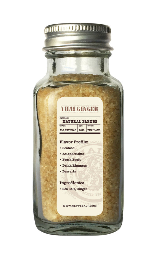 Thai Ginger Sea Salt - HEPPS SALT CO.