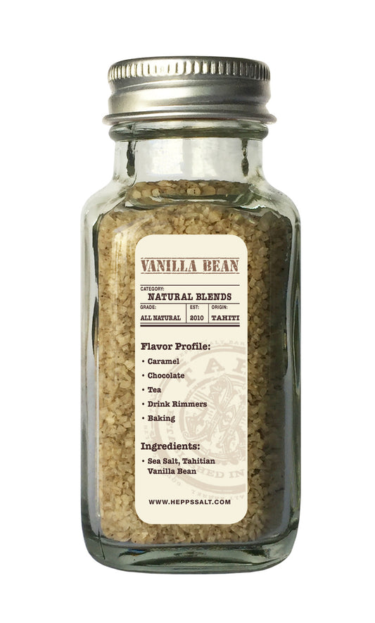 Vanilla Bean Sea Salt - HEPPS SALT CO.