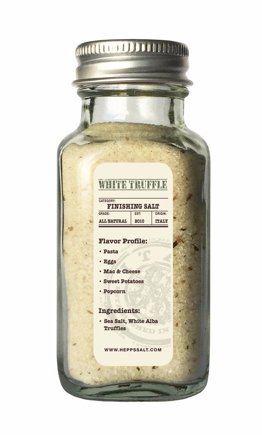 White Truffle Sea Salt - HEPPS SALT CO.