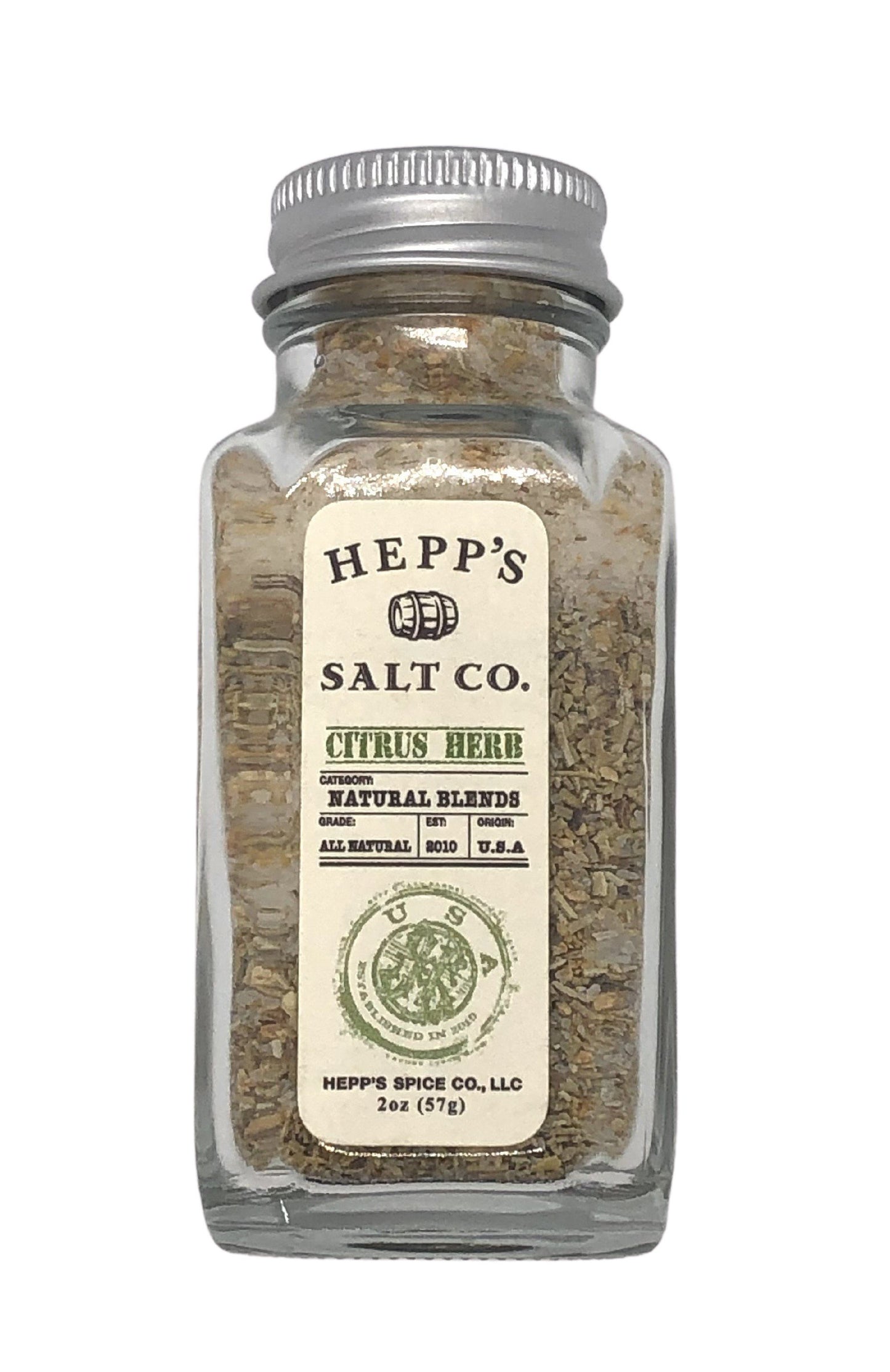 Citrus Herb Sea Salt - HEPPS SALT CO.