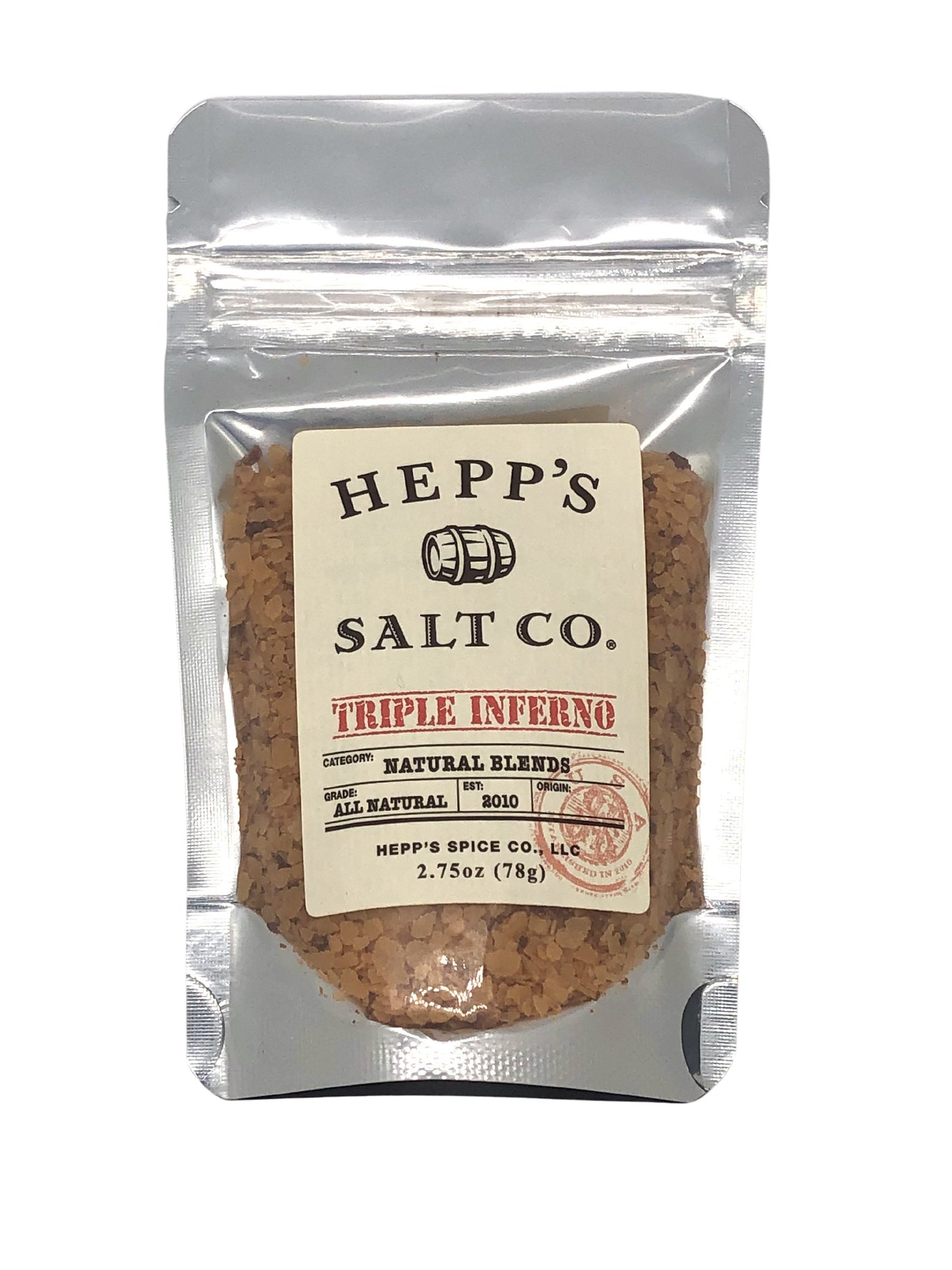 Triple Inferno Sea Salt - HEPPS SALT CO.