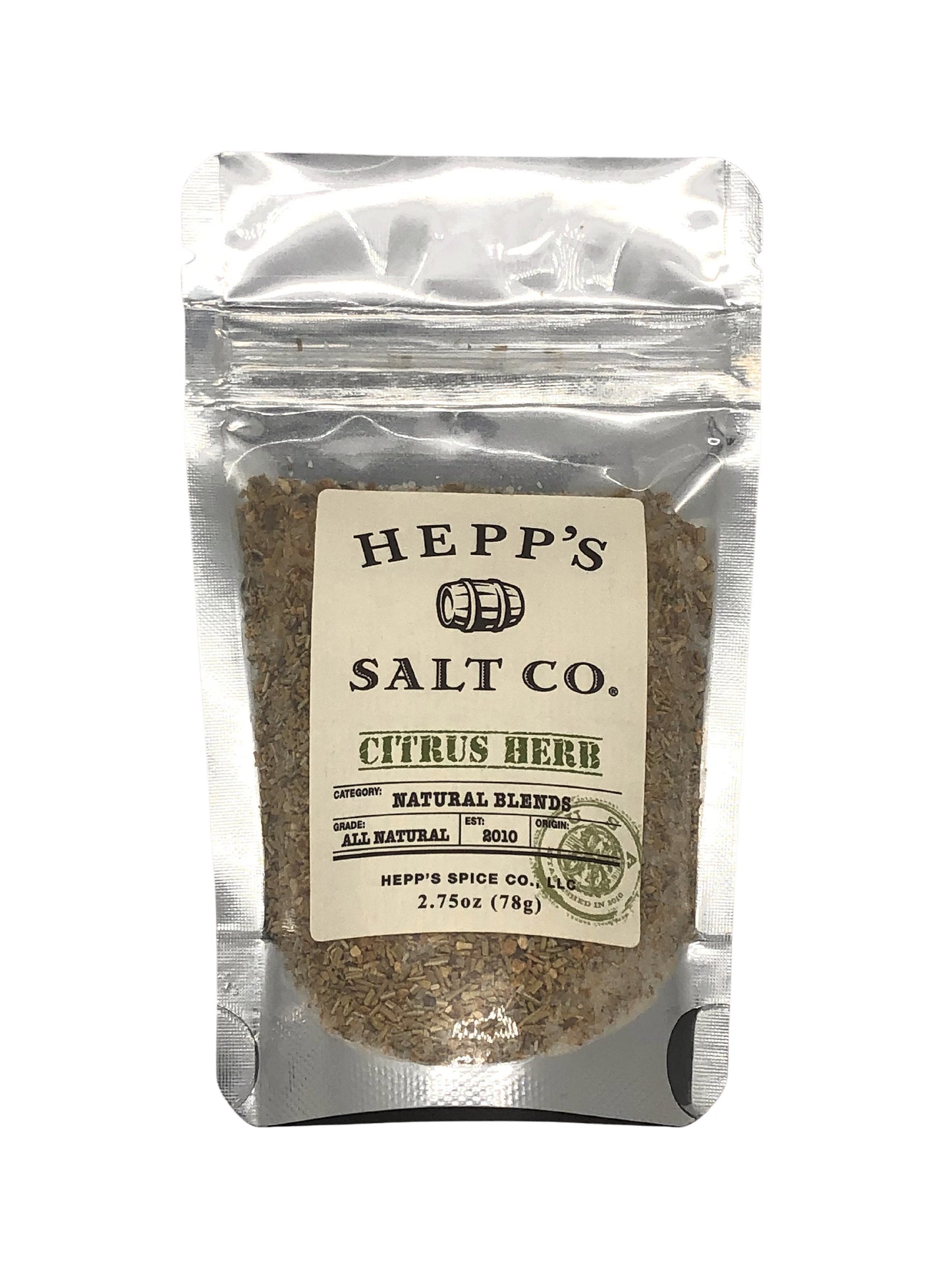 Citrus Herb Sea Salt - HEPPS SALT CO.