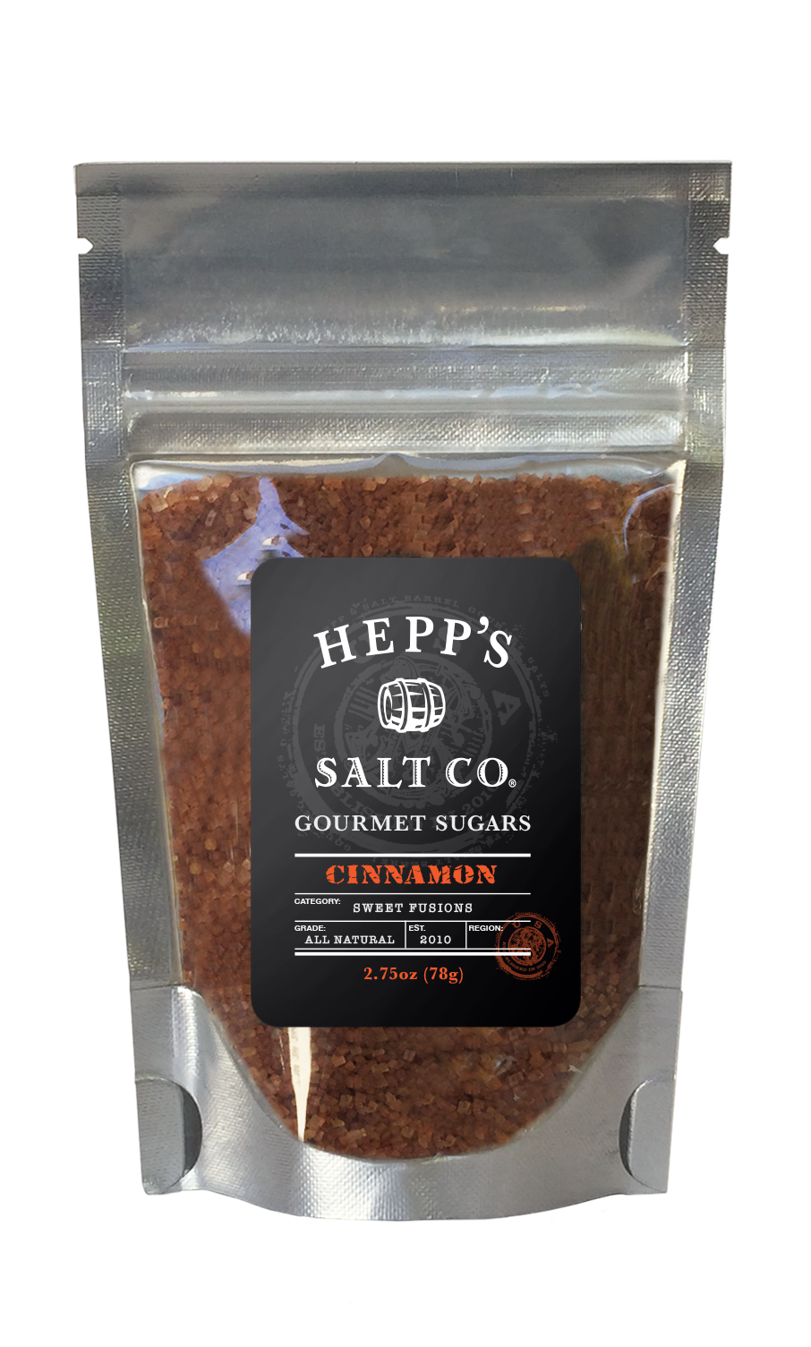 Cinnamon Cane Sugar - HEPPS SALT CO. 