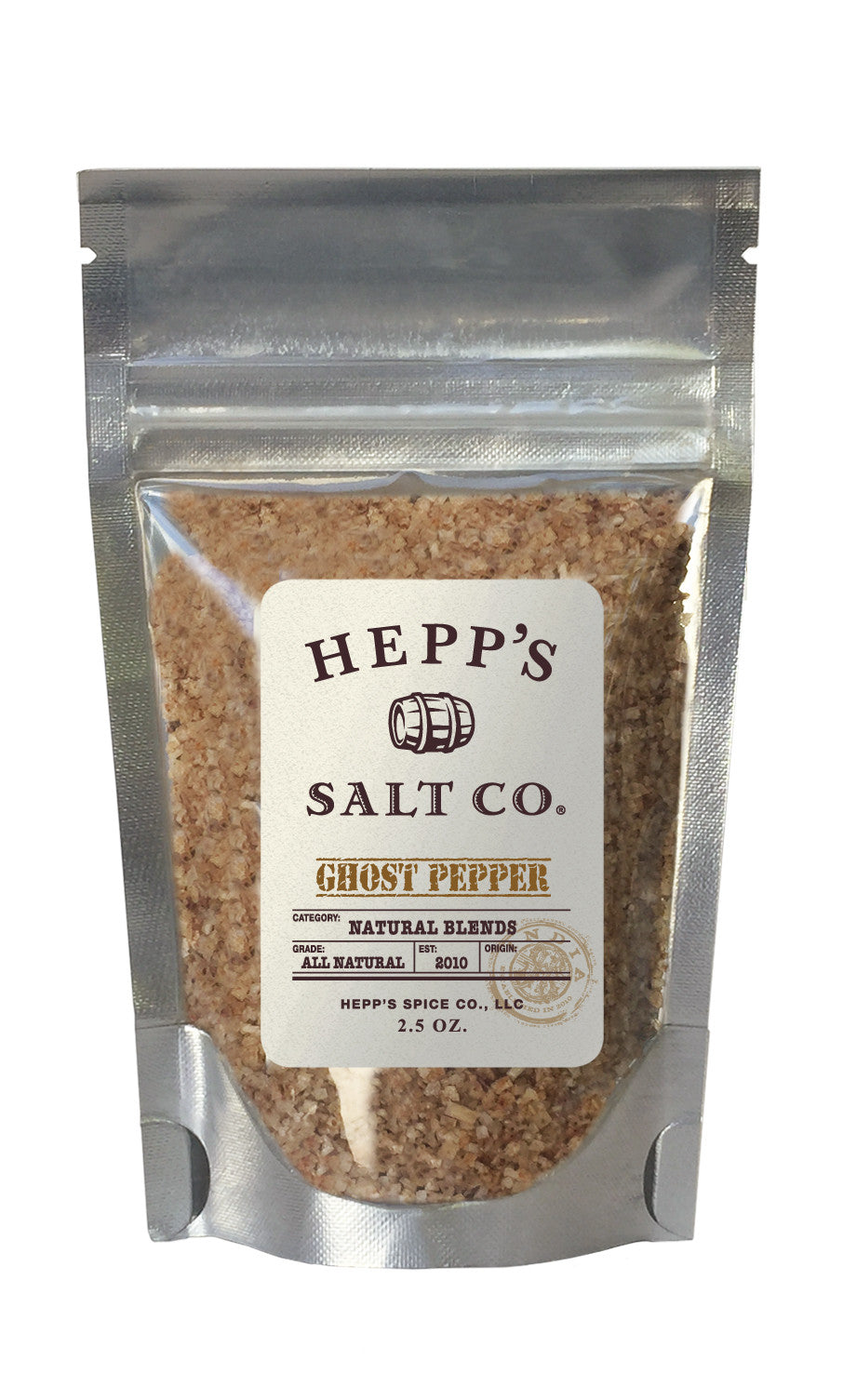 Ghost Pepper Sea Salt - HEPPS SALT CO. 
