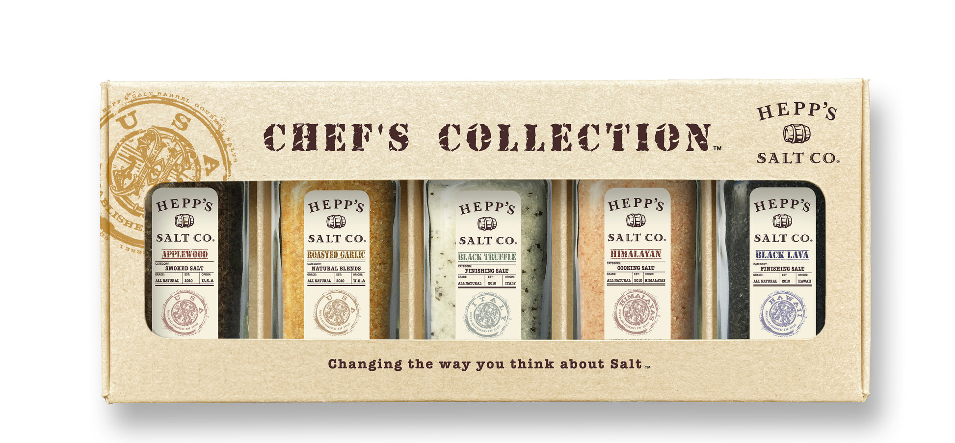 Chef's Collection Gift Box - HEPPS SALT CO. 
