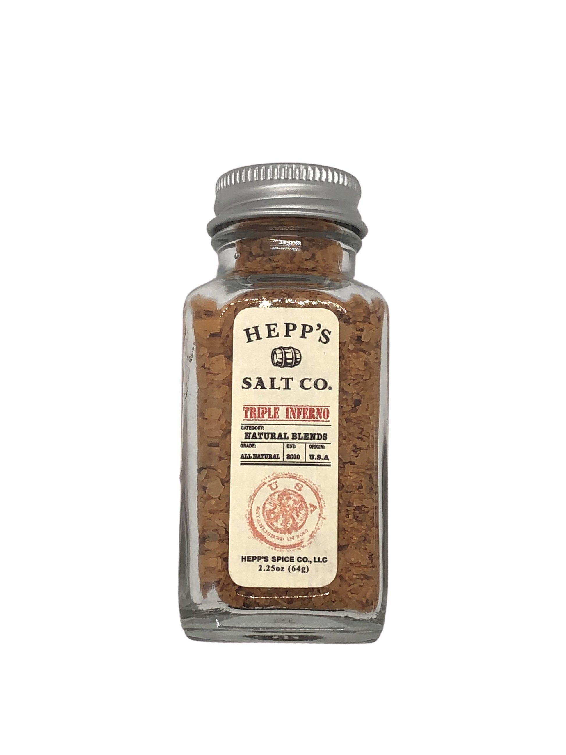 Triple Inferno Sea Salt - HEPPS SALT CO. 