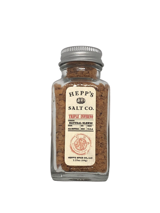 Triple Inferno Sea Salt - HEPPS SALT CO. 
